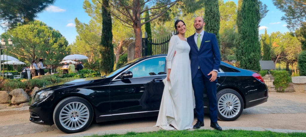 coche con chófer para bodas 2023